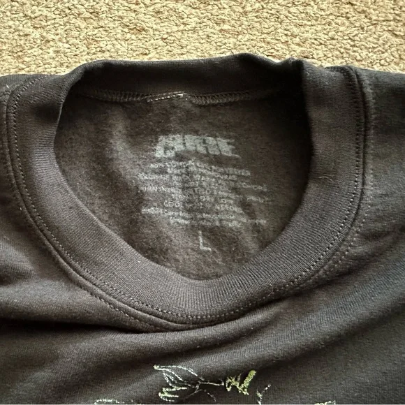 The Cure Beach Party Tour 1986 Crewneck Sweatshirt Unisex size L - Picture 5 of 8